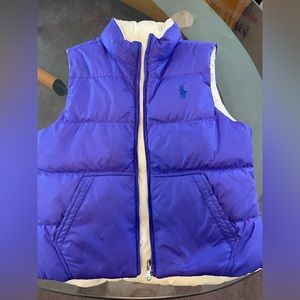 Ralph Lauren Kids Double-Sided Vest, Size L (10/12)